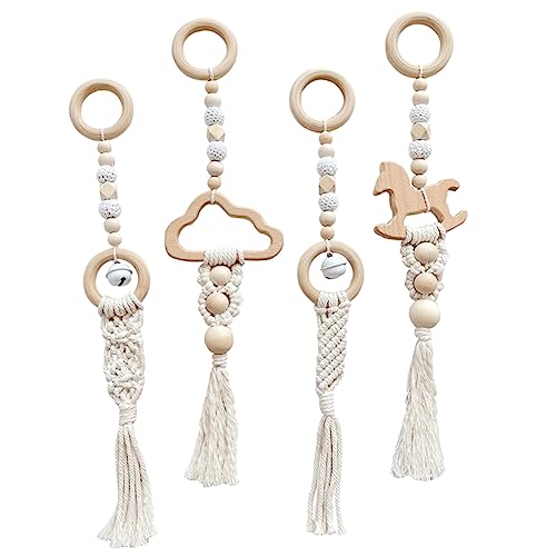 BCOATH 4 Pçs Ornamento Brinquedos De Ginástica Para Bebês Atividade Para Bebês Jogo De Enfermagem Pe
