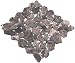 Produktbild Mosaik Fliese Marmor Naturstein Bruch Ciot Impala braun geflammt für BODEN WAND BAD WC DUSCHE KÜCHE FLIESENSPIEGEL THEKENVERKLEIDUNG BADEWANNENVERKLEIDUNG Mosaikmatte Mosaikplatte