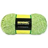 Seremel Cotton Acrylic Blended Colored Yarn, Soft...