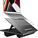 Marca Amazon-Eono Lap Desk-Escritorio portátil Ajustable con 8 ángulos Ajustables y Cojines duales, Soporte de Ordenador portátil para el Escritorio del Coche, Tablero de Escritura del Regazo