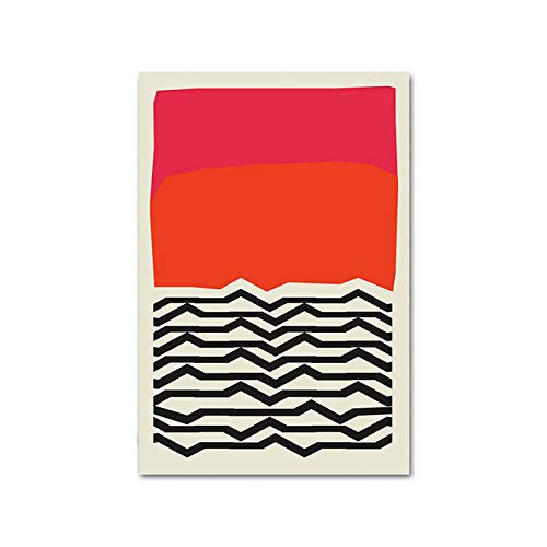 LiMengQi Moderno Multicolor geométrico Abstracto Cuadro sobre Lienzo para Pared Minimalista Foto Carteles nórdicos y Grabados Galería Casa Decoración (No Frame)