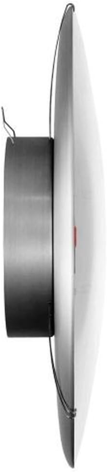 Arne Jacobsen Bankers Wall Clock, White, 11.4" D, Gift Box Included