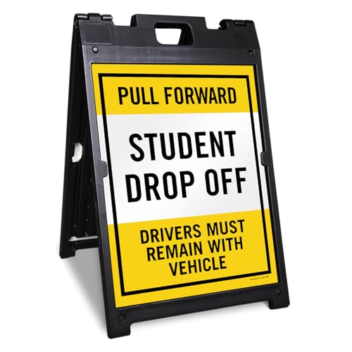 Pull Forward Student Drop Off A-Frame