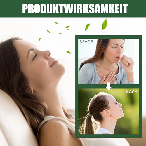 Herbal Lung Spray, 3 Stück Lungenreinigungsspray für Eine Bessere Atmung, Lung Cleansing Spray Natürliche Pflanzenextrakte Kräuter, Lungenreinigungs & Reparaturspray, Tragbarkeit, Täglich Anwenden