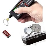 Best Sellers High Accuracy Professional Jeweler Diamond Tester＋30X Magnifying for Novice and Expert
