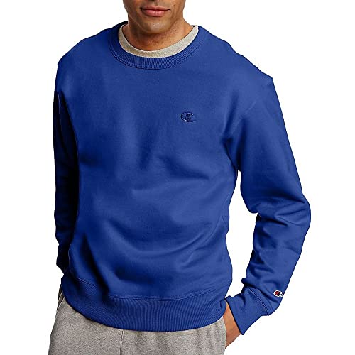 image for Champion Men's Powerblend Pullover Sweatshirt, Surf the Web, Medium