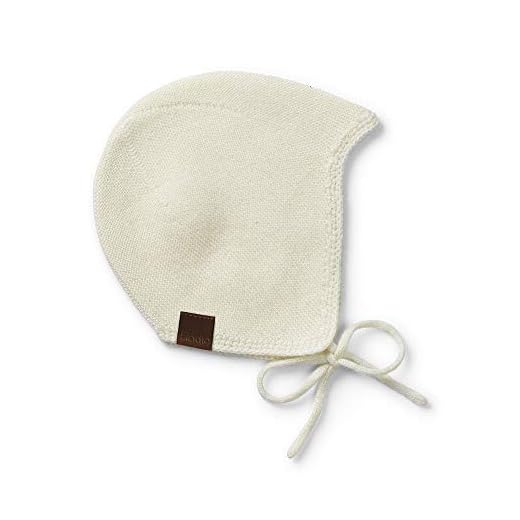 Elodie Details Babymössa Vintage i Ull och Kashmir - 6-12m - Vanilla White, Vit