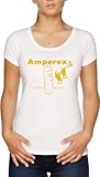 Gedruckt in der EU Amperex Bugle Boy Tube Logo Damen T-Shirt Weiß