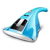 TECH DISCOUNT aspirateur a Main UV Anti accariens de Table avec Sacs Silencieux Puissant Nettoyeur léger Maison Allergies sterilisation de lit