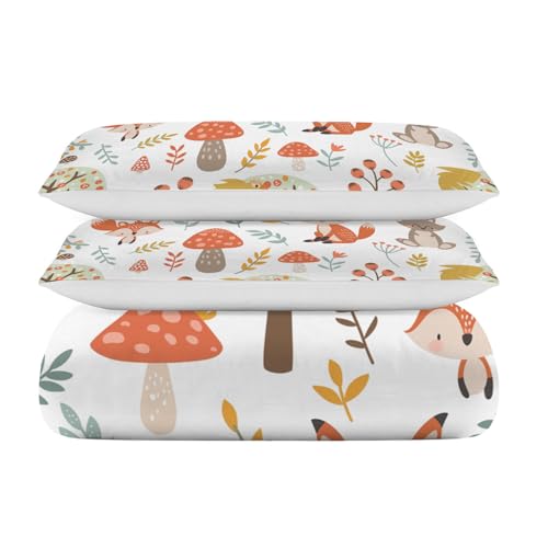 Parure de lit beige housse de couette imprimée pour lit double