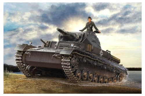 Panzerkampfwagen IV Ausf D / tauch Hobbyboss Echelle 1:35 Kit Gris