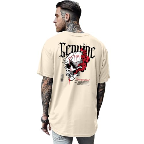 Camisa Camiseta Oversized Streetwear Genuine Grit Masculina Larga 100% Algodão 30.1 Secrets Field in