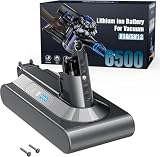 Keenstone V10 バッテリー ダイソン V10 対応 バッテリー 6500mAh 25.2V SV12 互換 交換用 V10 Animal V10 Absolute V10 Motorhead V10 Fluffyなど掃除機シリーズ対応（SV10 / SV18に対応しません） PSEマーク