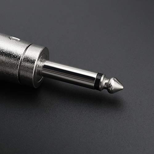 2x 3 pins XLR naar 1/4 Inch Adapters, XLR Mannelijke Socket naar 6.35mm Mannelijke Jack Mono Plug Conversie Connectors… - Image 7