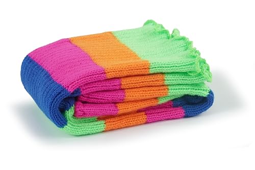 Image of BomKinta Leg Warmers for Women - Soft Fashion Knit Calf Accessories Gifts - Cute 80s Ruffle Leg Sleeves for Party Yoga