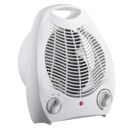 PRETYZOOM 240V Calentador Eléctrico Mini Para Hogar y Oficina Calefactor Portátil De Aire Conector Eu Compacto y Control Automático De Temperatura Material