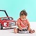 Bright Starts Ford F-150 Ways to Play 4-in-1 Baby Activity Push Walker, Red, Age 6 months+