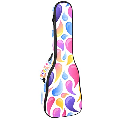 Sac robuste pour ukulélé concert avec rembourrage antichoc 10 mm