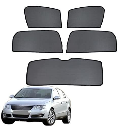 Parasole Auto Tendine parasole per bambini: protezione UV magnetica per finestrini laterali e posteriori, per Passat B6 Berlina 2005-2010 Tendine Parasole(‎5pcs)