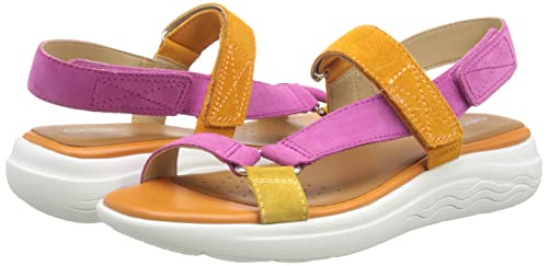 Geox Spherica Ec5 Sandals, Women's, Pink, Size 8 #TOP6