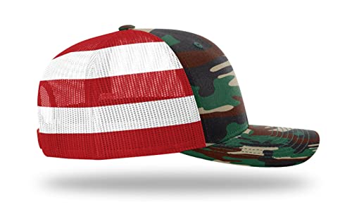 Image of Richardson 112 Trucker Hat - Premium Adjustable Snapback Hat - Structured Six Panel Richardson Blank Caps
