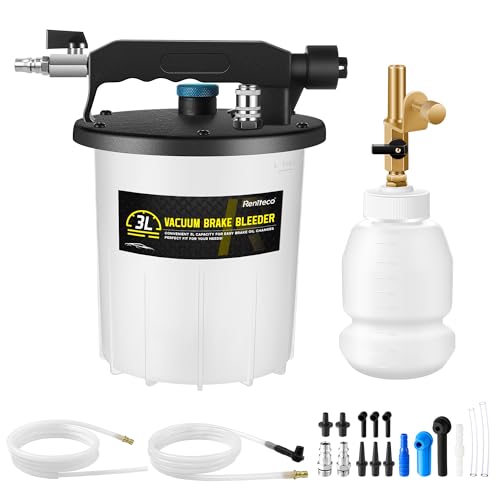 Reniteco 3L Vacuum Brake Bleeder Kit - One Person Brake