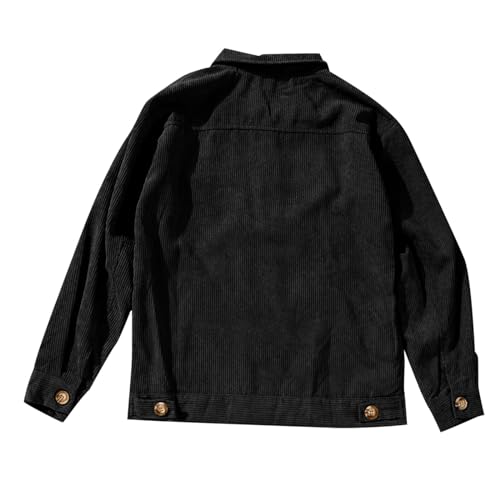 Women's Jacket Plain Coats Long Sleeve Shirt Clothing with Pockets - image 4