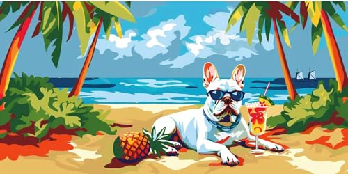 Diamond painting adulte anti-stress grand format pour retrouver le calme