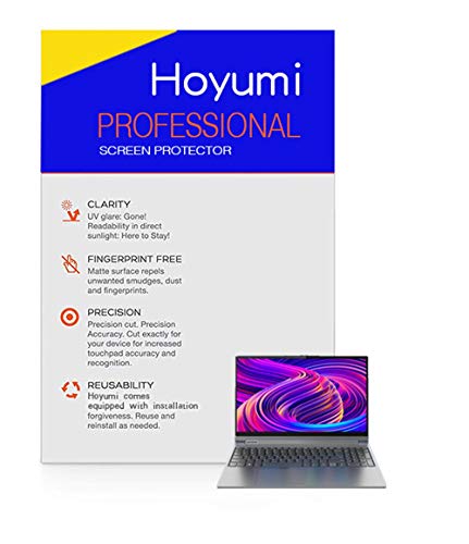 Hoyumi Screen Protector Compatible with Lenovo Yoga C940 15 Inch Screen Laptop Matte Screen Protector 2Pcs (15.6 in, Anti Glare Screen Protector)