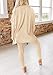 PRETTYGARDEN Women's 2 Piece Outfits 2026 Spring Long Sleeve Tunic Tops Legging Pants Fall Matching Lounge Sets Sweatsuits (Beige,Medium)