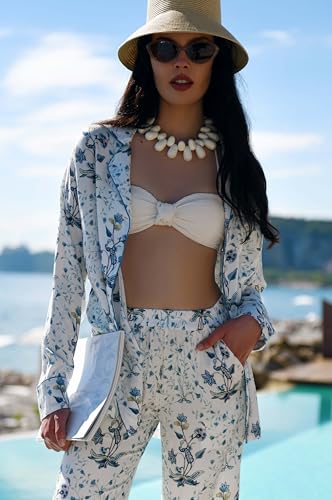 Women's Italian-Designed Pajama Set - Silky-Soft, 100% Natural Luxe Viscose Rayon4