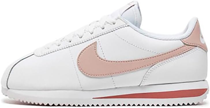 Nike Cortez Women's Shoes (DN1791-105, White/Smokey Mauve/Black/Platinum Violet) Size 6