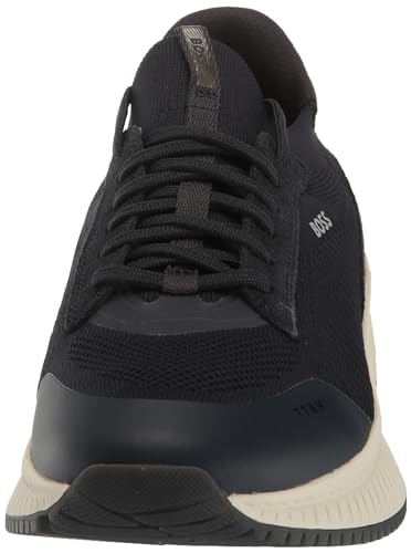 Image of BOSS Men's Modern Knit Structure Running Sneaker