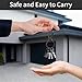 Key Rings for Car Keys, Metal Key Chain Carabiner Keychain for Keys, Durable Keyring Holder Keychain Clip - Men Women