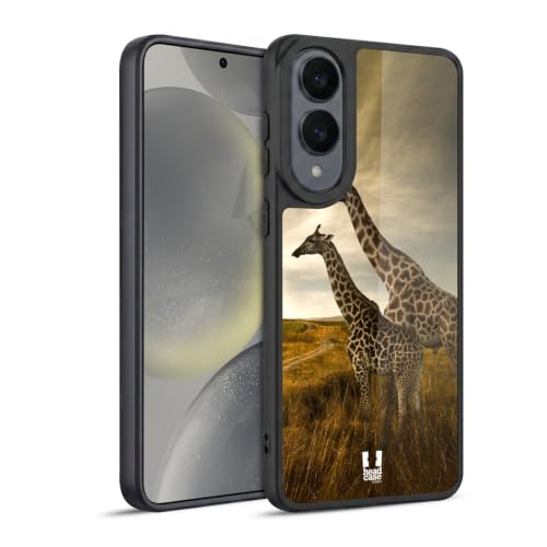 Coque Samsung S25 Edge girafe gel renforcé anti-rayure et anti-chute
