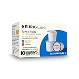 Keurig 5000057588 Rinse Brews in Both Classic 1.0 and Plus 2.0 Series K-Cup Pod Coffee Makers, 10 Count, White