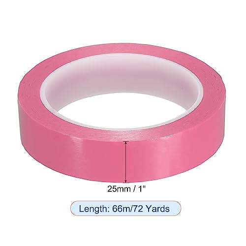 Ruban graphique effaçable à sec longue durée rose de 2,5 cm pour tableau adhésif - 2