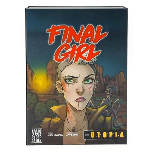 Van Ryder Games - Gioco da tavolo horror - Final Girl - Don't Make a Sound - Feature Film Box - Box Core Richiesto - 1 Giocatore - 20-60 Minuti Gameplay - Adolescenti e Adulti, Età 14+ (versione