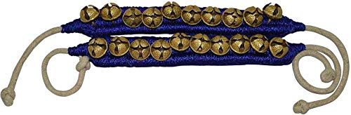 HRB MUSICALS Kathak (1) One Line Pair Ghungroo, Random Colour