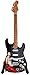 Guitare électrique STRATOCASTER THE QUEEN MGT-5326 MINIATURE Échelle 1:4 Bois Cadeau Collection Musctique - ROCKMUSIC