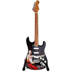 Guitare électrique STRATOCASTER THE QUEEN MGT-5326 MINIATURE Échelle 1:4 Bois Cadeau Collection Musctique – ROCKMUSIC - Les Beatles, Paul McCartney, John Lennon, RIngo Starr, George Harrison