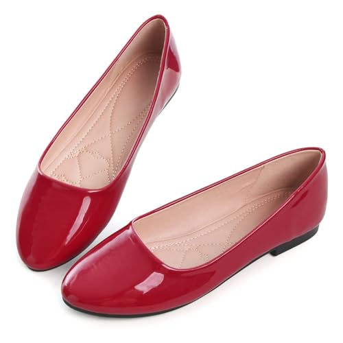 Image of SAILING LU Casual Shoes for Women Dressy Ballet Flats | Comfort Fit, Work Shoes,Casual for Women, Slip-Ons Loafers