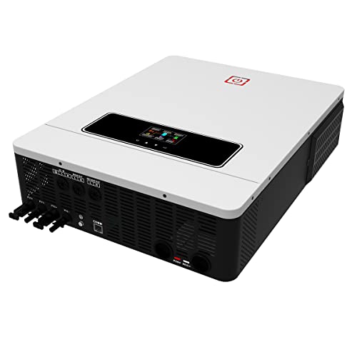 PMSUN 10200W On/Off Grid Solar Hybrid Inverter Eingebauter 160A Laderegler PV Max 500V Eingang DC48V zu AC230V Reiner Sinus Welle Inverter für Home Energy Storage RV Schuppen Off-Grid System