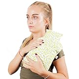 ✔ TERAPIA DE CALOR: Calentar en microondas durante 1 minuto y medio ✔ USOS: Dolor cervical, contracturas musculares, ciática, lumbalgia, artritis, artrosis, masaje, dolor menstrual, relajación etc