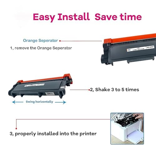 Image of DR-2365 Drum Unit & Toner Tartridge Compatible for HL-L2321D, L2361DN, L2366DW, L2320d, DCP-L2541DW, L2520D MFC-L2701D, L2701DW Printers