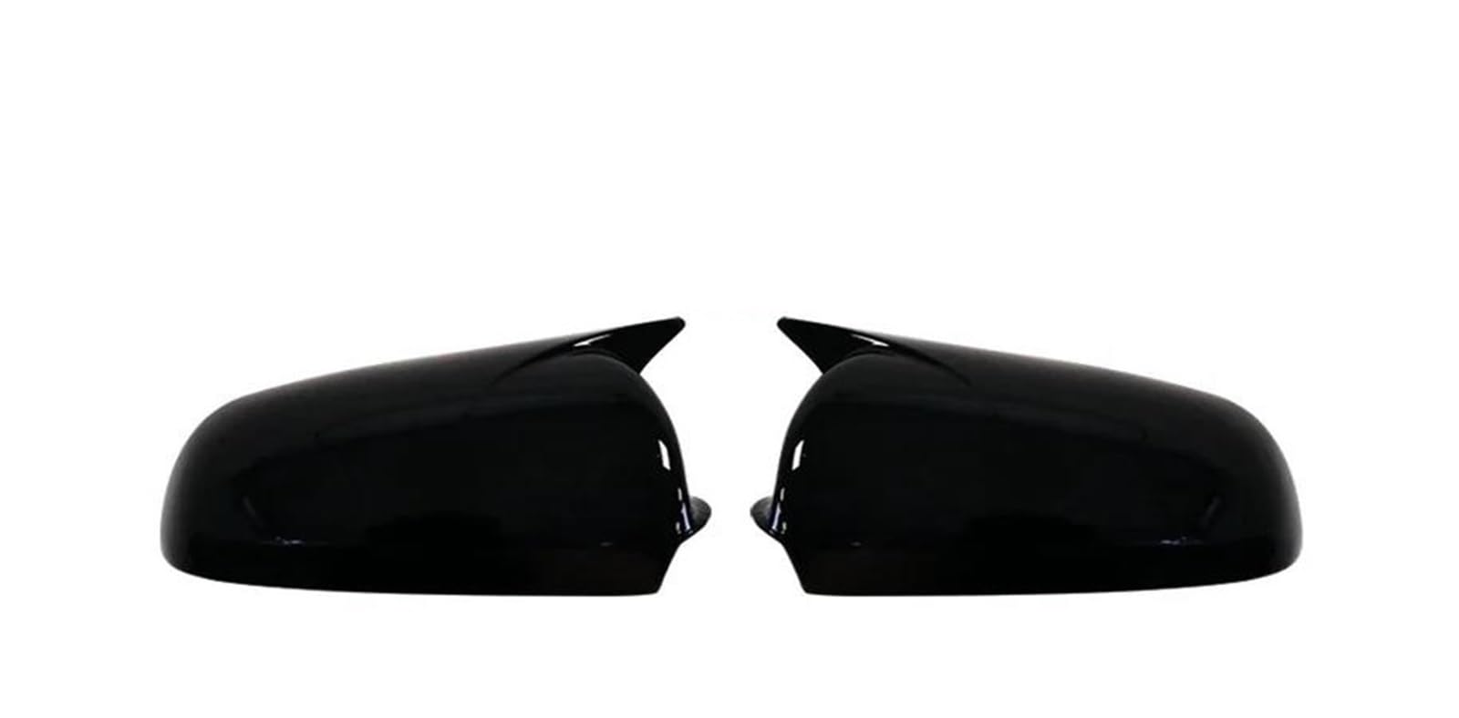 Capuchon rétroviseur latéral A4 B6 et A3 paire de coques noir brillant