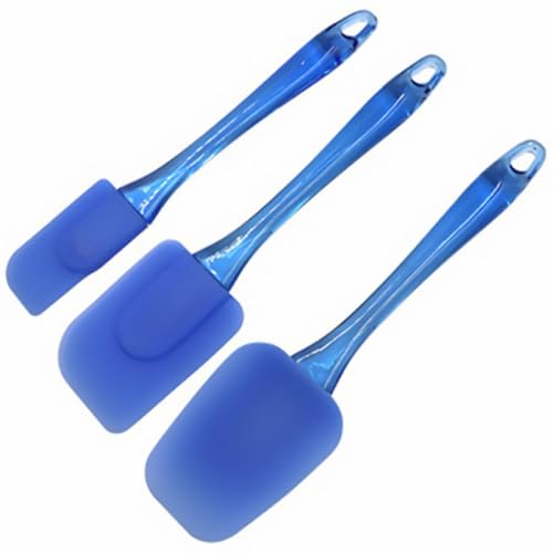 Espátulas de Silicona Utensilios Antiadherentes Resistentes al Calor Juego de 3 para Cocina y Repostería para Cocina y Pastelería para y Pastelería