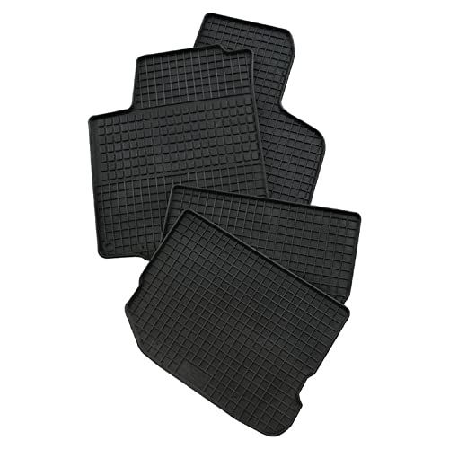 BMW Gummi Fußmatten 3er E90 E91 E92 Original Qualität Gummimatten 4-teilig schwarz NEU