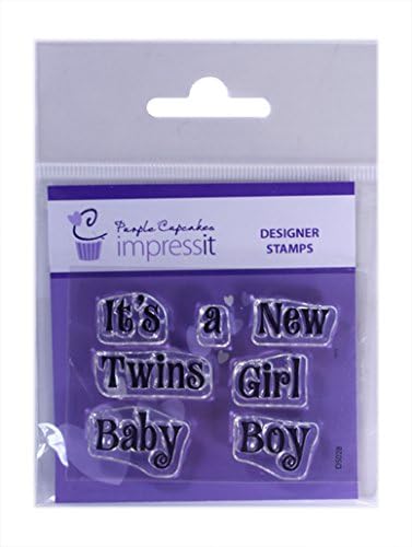 impressit stamp cake decorating - Its a Boy, Girl, Twins Designer Stamp for Embossing Icing, Sugarpaste, Fondant