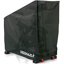 Estatica Spinning Funda para Bicicleta Estática o de Spinning para Interior y Exterior. Cubierta Impermeable Protectora contra Lluvia, Sol y Polvo.